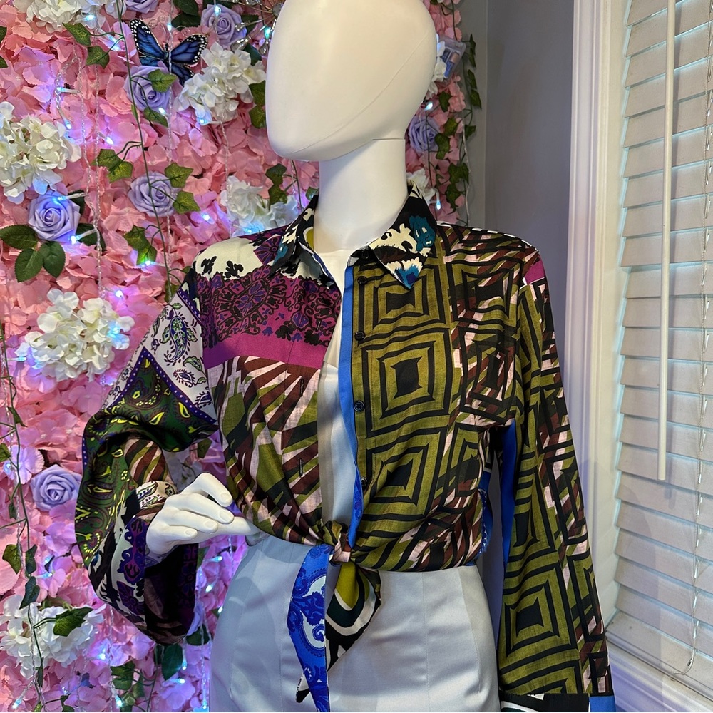 ZARA BLOUSE NWT - Picture 3 of 9
